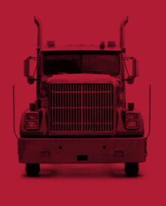 Tractor Trailer - Call to action image graphic